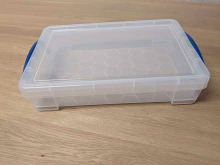 Photo of free Pair of Plastic Storage Boxes (Bushey Heath WD23) #3