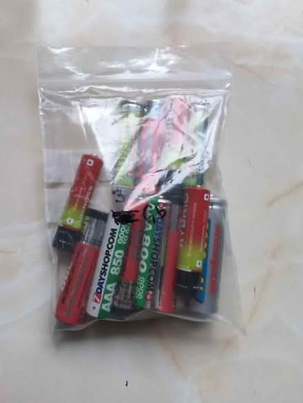 Photo of free Rechargeable batteries (bag 4) (Notting Hill W11) #1