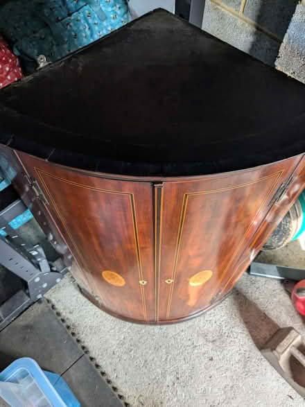 Photo of free Antique corner cabinet (Frome Stonebridge area BA11 2) #2
