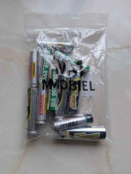 Photo of free Rechargeable batteries (bag 3) (Notting Hill W11) #1