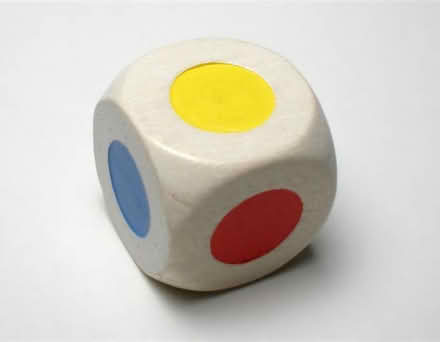 Photo of Dice with coloured faces/sides (Coventry CV6) #1