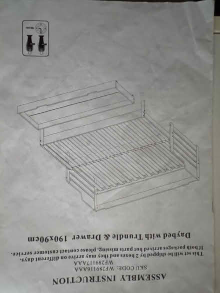 Photo of free Day bed (Barnard's Green WR14) #2