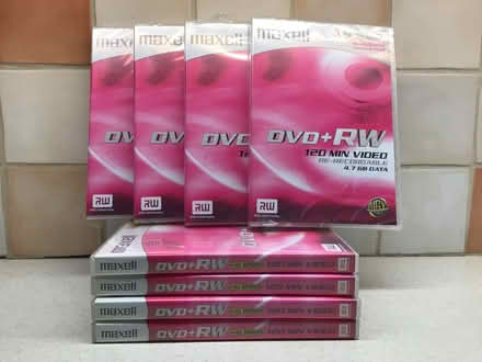 Photo of free Maxwell DVD+RW 120min video re-recordable (Hazlemere HP15) #1
