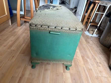 Photo of free Lloyd loom Ottoman (Alwoodley LS17) #2