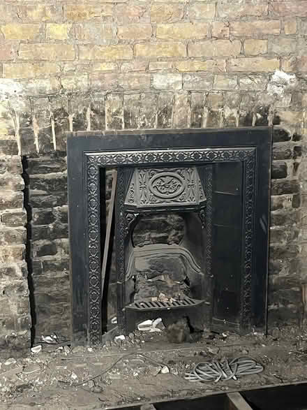 Photo of free 2 Victorian cast iron inserts (SW11 4RD) #1