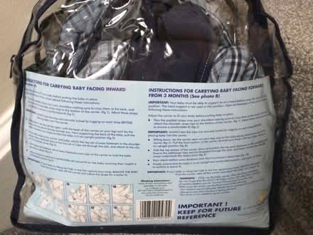 Photo of free 2 way baby carrier (Bromborough CH62) #3