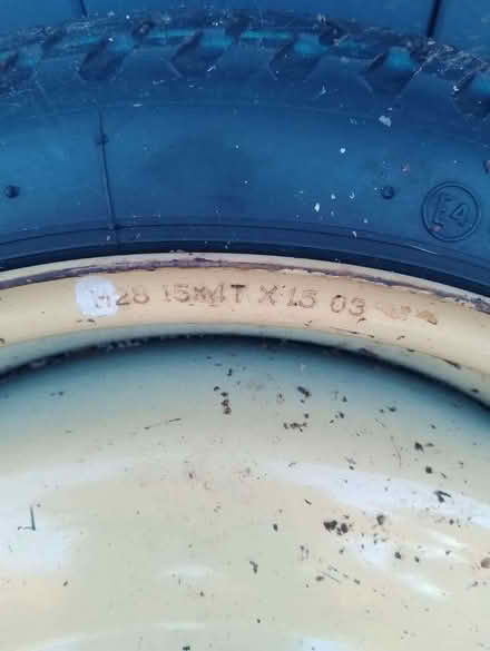 Photo of free 4 Stud Spacesaver Wheel (Brickhill MK41) #2