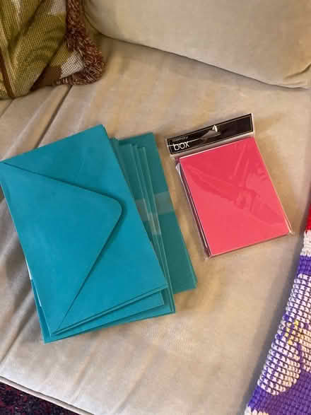 Photo of free Papersource envelopes & cards (Dempster east of Ridge) #1