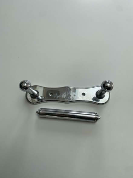 Photo of free Chrome toilet roll holder (Amersham Common HP7) #1