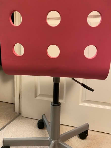 Photo of free Kids’ pink wooden office chair (Hurstpierpoint BN6) #2