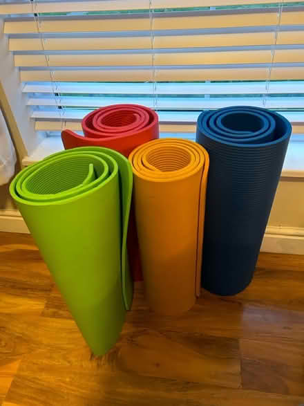 Photo of free 4 squishy yoga mats (Welwyn Garden City) #1
