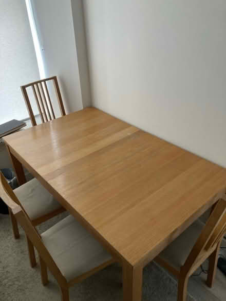 Photo of free Dining Table and 4 Chairs (Seedhill, Paisley) #2