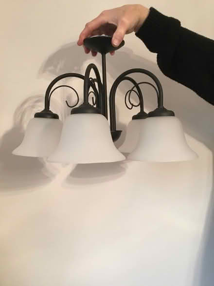 Photo of free 2 ceiling light fittings (Hightown L38) #1