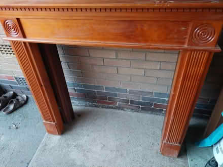Photo of free Two wooden fire surrounds (Leconfield Rd LE11 3SQ) #1