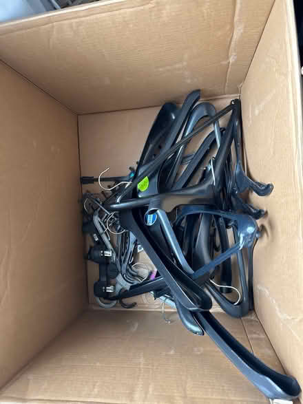 Photo of free Box of hangers (Oldham OL9) #1