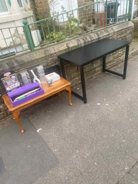 Photo of free Desk and wooden table bits (LA3) #1