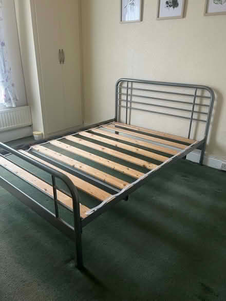 Photo of free Double bed frame (CH44) #1