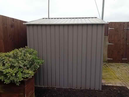 Photo of free Metal garden shed (Annalong, Co Down.) #2