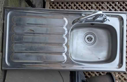 Photo of free Stainless steel sink with mixer tap (Kendal LA9) #1