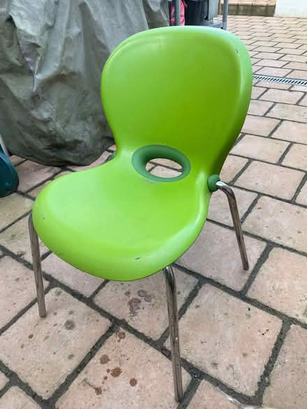 Photo of free Green plastic IKEA chair (Golden Triangle NR2) #2