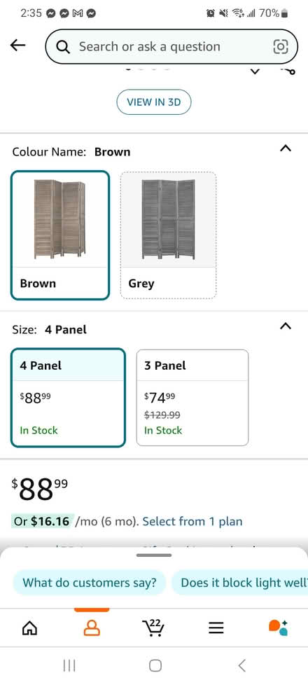 Photo of free Light wooden room divider (Kitchener) #3