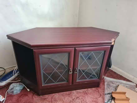 Photo of free Mahogany mini TV cabinet (E8) #1