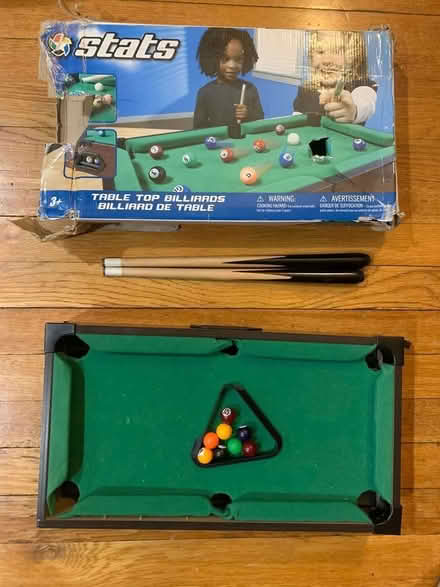 Photo of free Mini pool table (Bellrock area Malden) #1