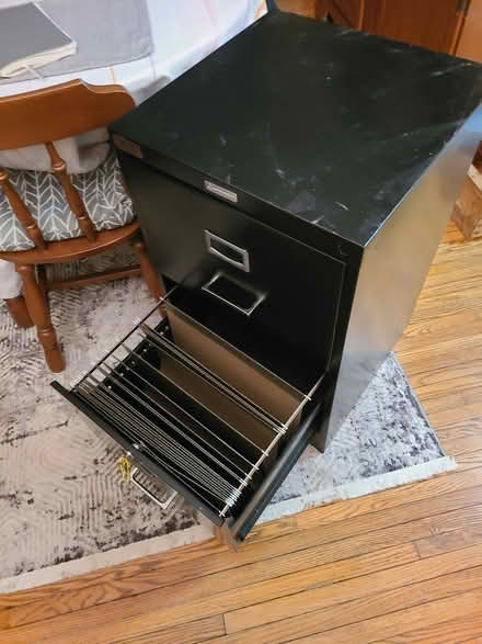 Photo of free Small filing cabinet (Kitchener) #2