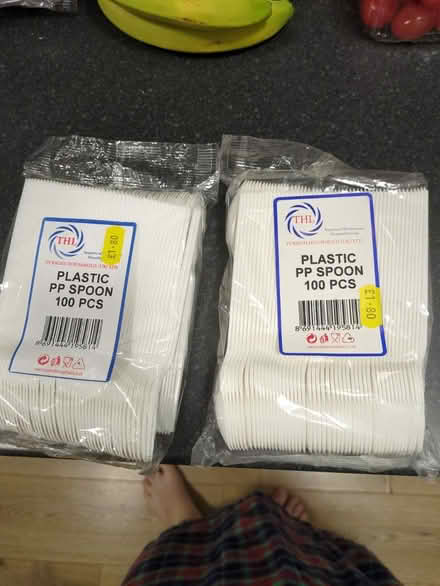 Photo of free Plastic spoons (Lower Clapton Road, E5) #1