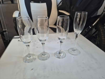 Photo of free 4 flute glasses (Great Leighs CM3) #1