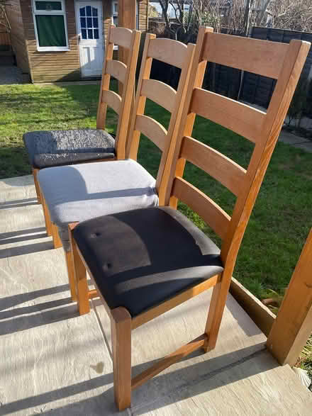 Photo of free 6 dining chairs (Woodmansterne) #1