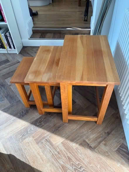 Photo of free Nest of tables (Hillcliffe WA4) #2