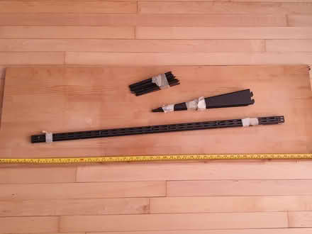 Photo of free Wooden shelf & bracket fitting (Summertown, Oxford OX2) #1