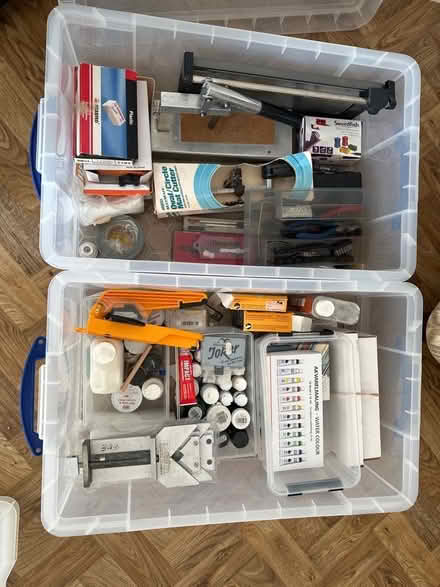 Photo of free 2 boxes of art and picture framing accessories (Great Shelford CB22) #1