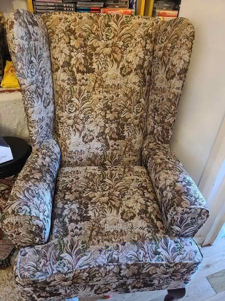 Photo of free Vintage wingback armchair (Merton Mitcham CR4) #1