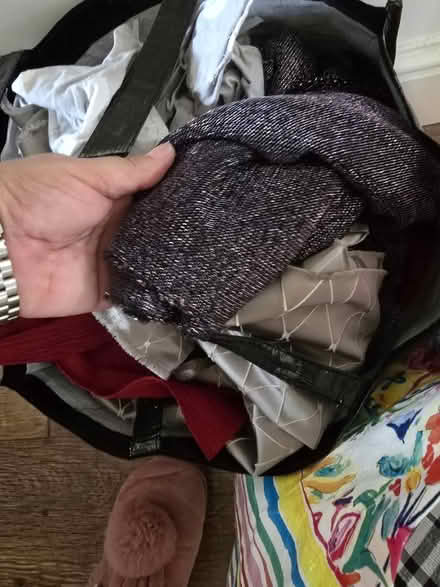 Photo of free 2 big bags of fabrics (Cheshunt EN8) #2
