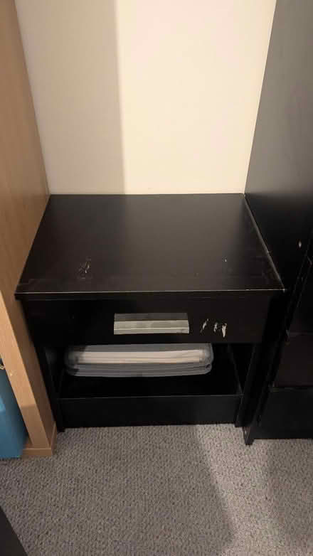 Photo of free Bedside Table with drawer (111 Old Hall Street, L3) #3