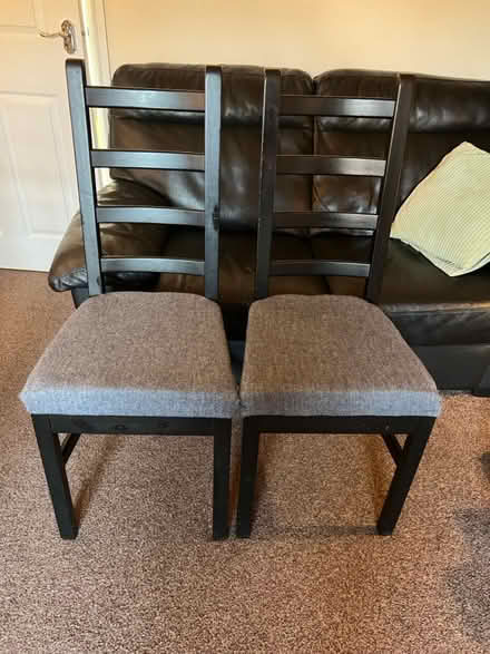 Photo of free 4 dinning chairs (Bridgnorth high town) #1