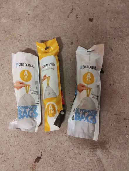 Photo of free Brabantia Size A 3 - 5 Litre Bin Bags (Leyland PR25) #1