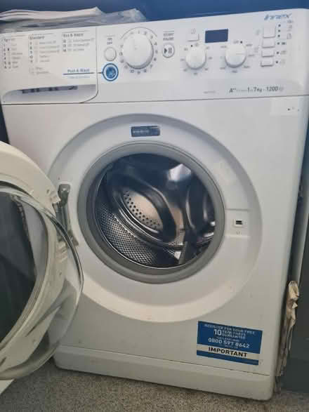 Photo of free Indesit washing machine (E8) #2