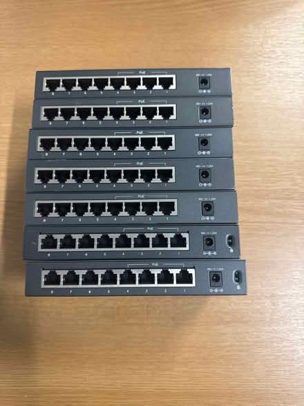 Photo of free 7 x tp link tl-sf1008p Poe switches (EC1A) #1