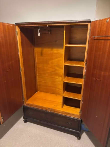 Photo of free Wooden wardrobe (EH10 Oxgangs) #2