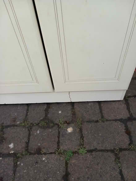 Photo of free Large strong white wardrobe 80 X 2m (CO4 Highwoods) #3