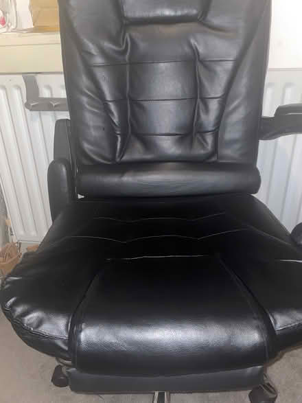 Photo of free Black massage desk chair (Norbury) #1