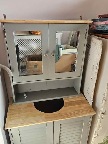 Photo of free Bathroom mirror cabinet (GU21) #1