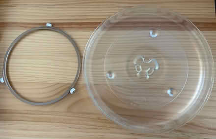 Photo of free Microwave turntable & plate (Eastbourne BN23) #1