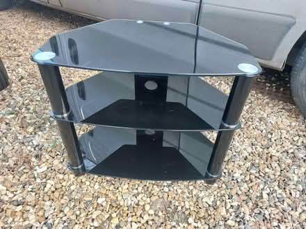 Photo of free Tempered Glass TV Stand (TN40) #3