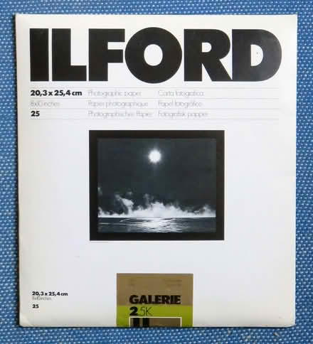 Photo of free Ilford darkroom photo papers (Arsenal Finsbury Park N4) #4