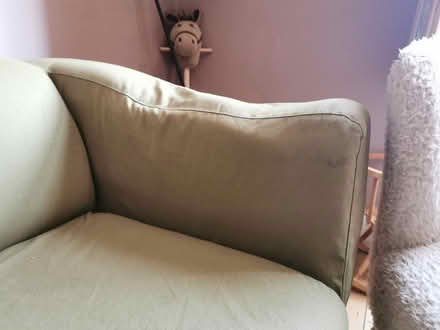 Photo of free Green Ikea KLIPPAN 2-seater spfa (South Tottenham N15 4) #2