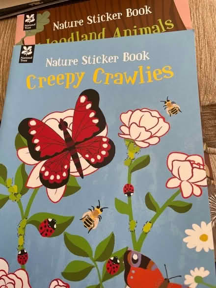 Photo of free National Trust nature sticker book x 2 (North Bretton) #1